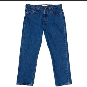 Levi’s Wedgie Premium Denim Jeans Big E Logo Tab Size 31